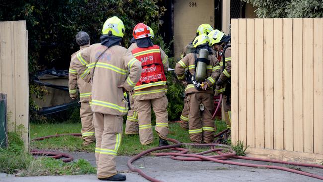 New MFB data has revealed Melbourne’s house fire hot spots over the past year. Picture: Andrew Henshaw