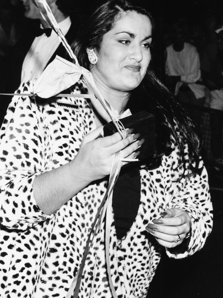 Melanie Panayiotou, sister of singer George Michael, in 1986. Picture: Getty