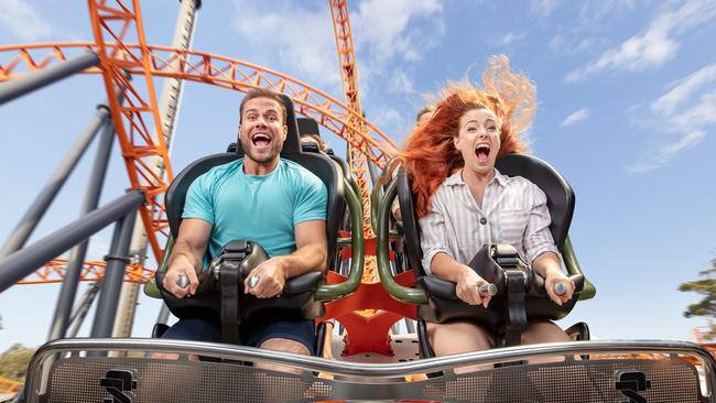 Experience the Steel Taipan at Dreamworld.