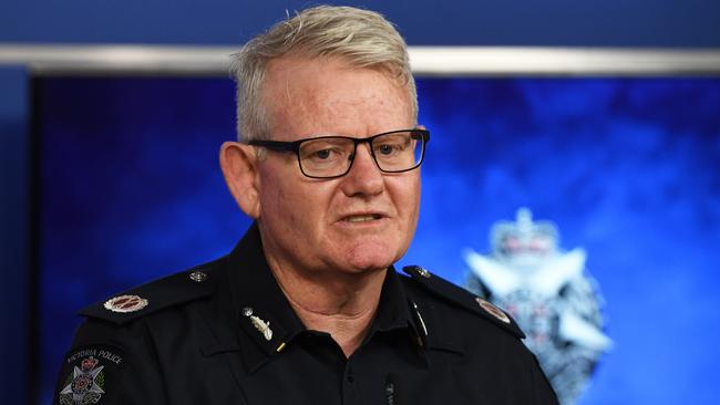 Victorian Police Assistant Commissioner Stephen Leane. Picture: AAP
