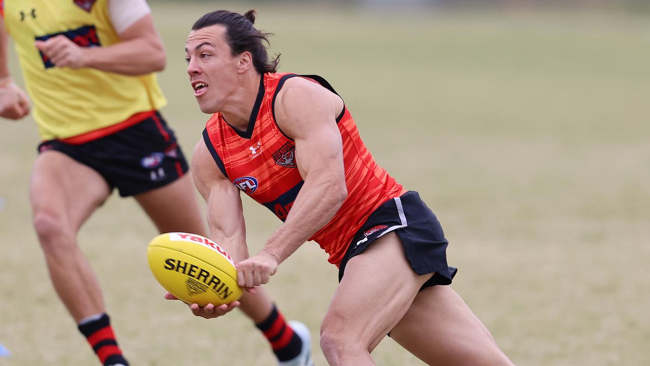 Essendon is still without suspended midfielder Dylan Shiel. Picture: Michael Klein