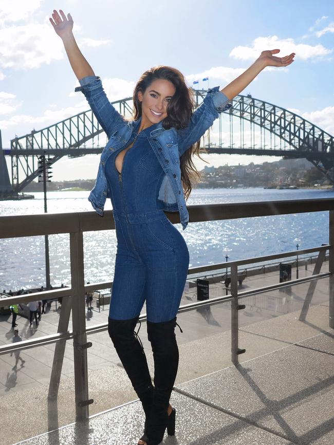 Australian model Ellie Gonsalves appeared in an ad for Yellow Tail wines that aired during the US Super Bowl.