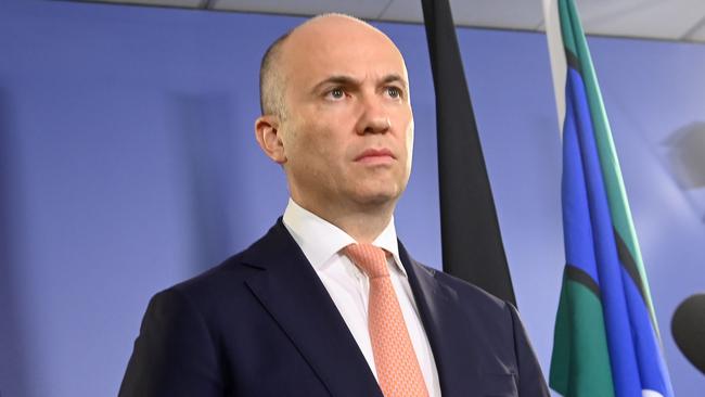 NSW Treasurer Matt Kean had Peter Dutton in his corner at his recent campaign launch. Picture: NCA NewsWire/Jeremy Piper