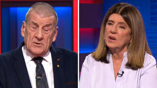 Jeff Kennett and Caroline Wilson went at it.