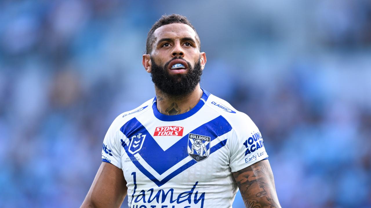 Canterbury flyer Josh Addo-Carr is set to stay put. Photo: NRL Imagery