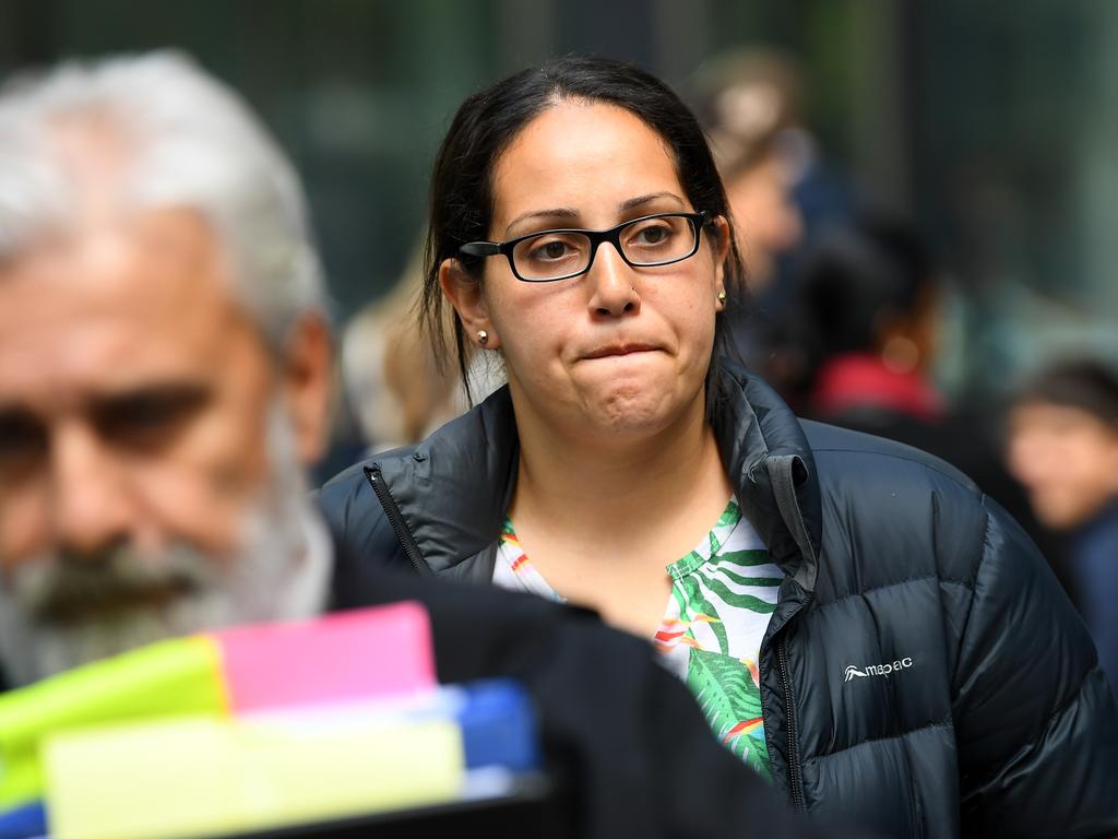Lydia Abdelmalek is appealing her conviction for stalking after she was sentenced to jail time. (AAP Image/James Ross)