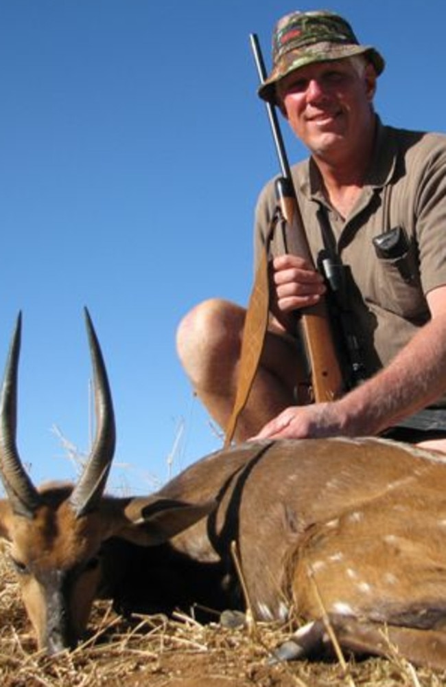 Passionate big game hunter Bruce Bull.