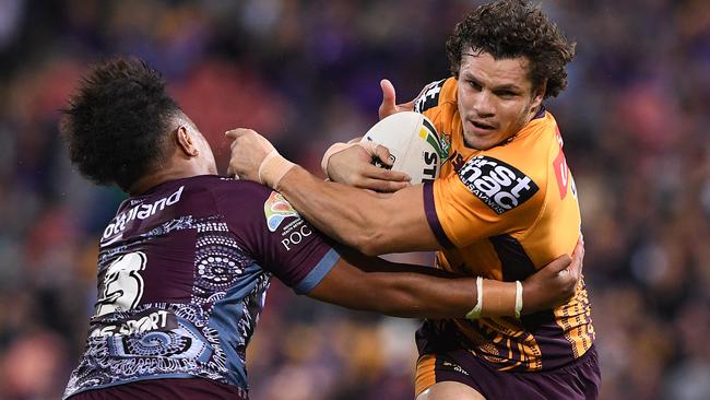 Roberts is delievering on his potential at the Broncos. (AAP Image/Dave Hunt)