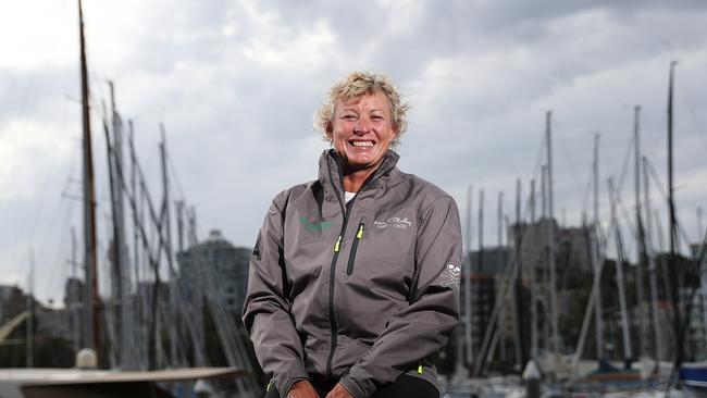 Wendy Tuck, the first woman to win a round the world race.