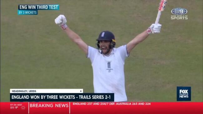 England keep Ashes series alive in 3rd test win