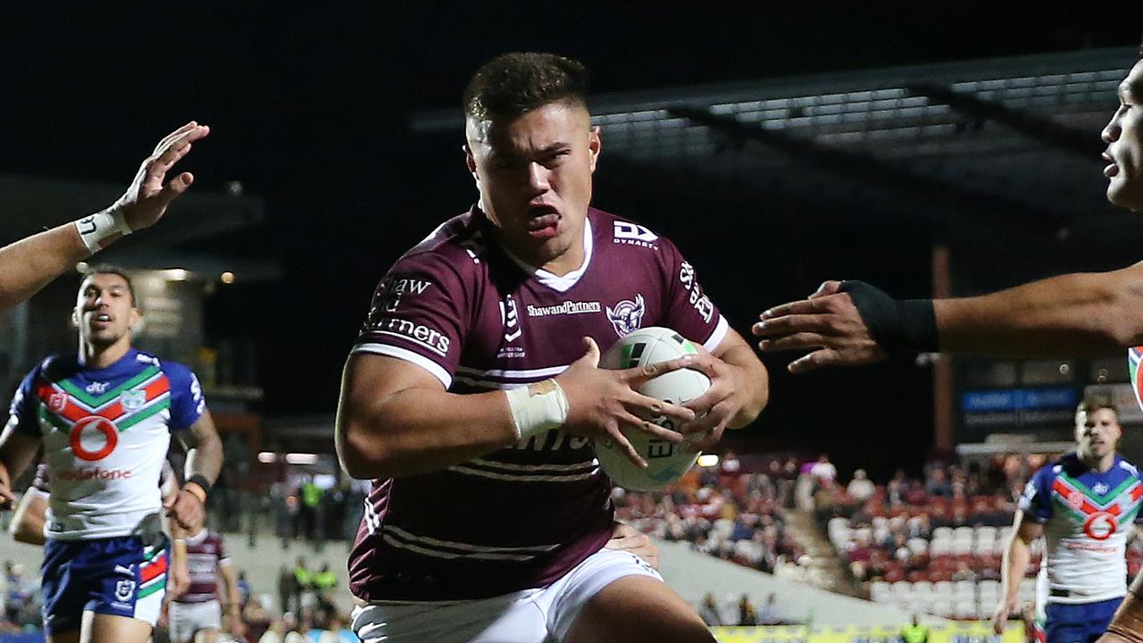 NR:L 2022: Manly Sea Eagles debutant Tolutau Koula following in