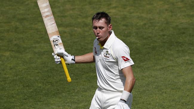 Marnus Labuschagne has looked the best of the Aussie batsmen thus far.