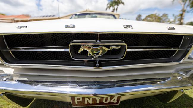 Alan and Robyn Messenger's 1964 1/2 Ford Mustang. Picture: Dominika Lis