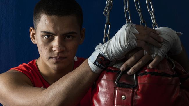 Malcolm Matthes trains six days a week. Picture: Matthew Vasilescu
