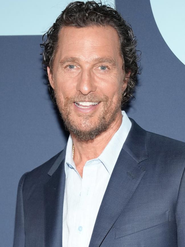 McConaughey pre-bee sting. Picture: Amy E. Price/Getty Images