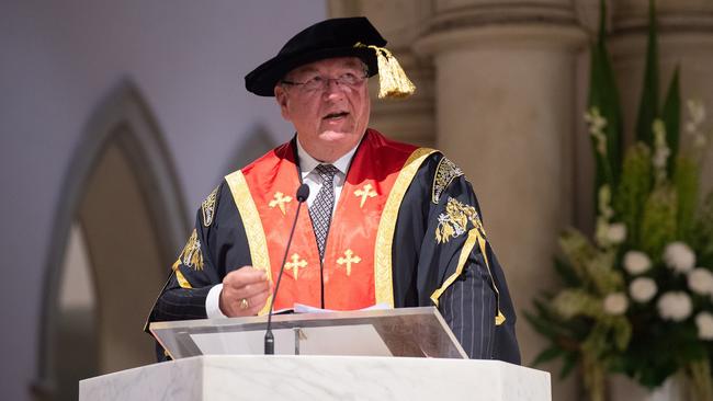 Australian Catholic University Chancellor Martin Daubney.