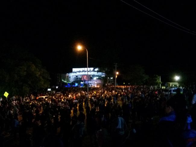 Anzac Day at Nerang RSL. Picture: Darren Sovereign