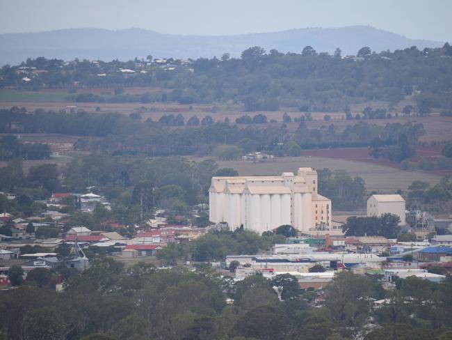 The view from Mt Wooroolin, Kingaroy (PHOTO: Tristan Evert)