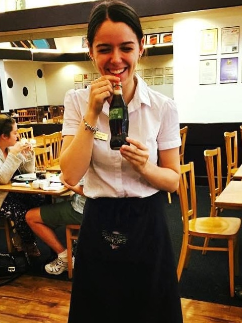 Newland MP Olivia Savvas spent "some of the best years of her life" working at 42nd Street Cafe. Picture: Facebook