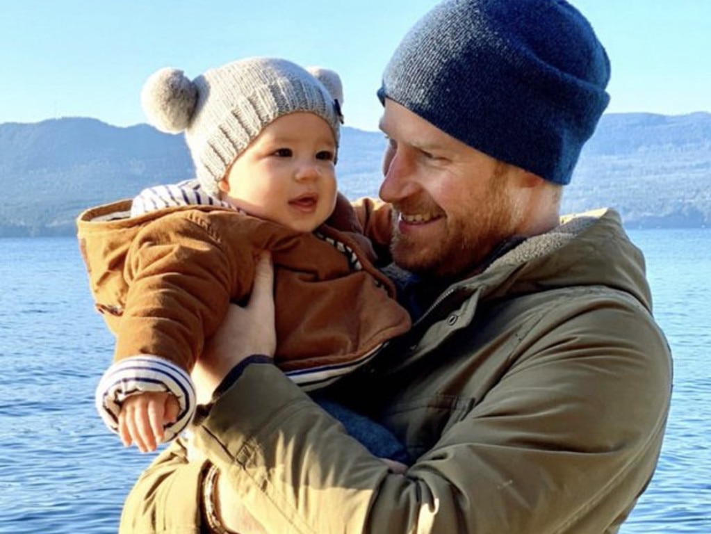 Harry moved his family from the UK in the hope of a better life. Picture: Sussex Royal