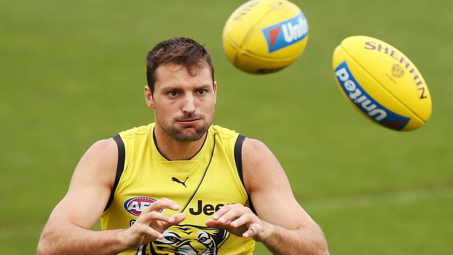 Toby Nankervis was one of the dominant ruckmen in Round 1. Picture: Getty Images. 