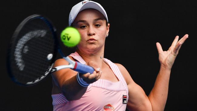 Ashleigh Barty continues her great form from Sydney in Melbourne.