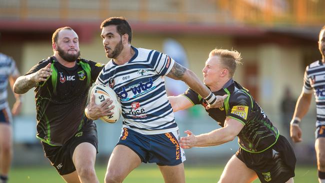 Leon Rotumah may have only played two rounds for Brothers this year but his presence has inspired some strong results in the side. Picture: GLENN CAMPBELL