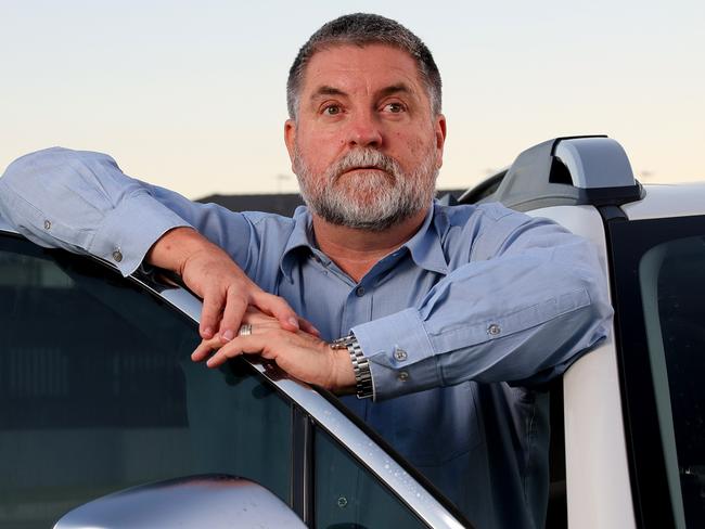 Commercial property manager Kirk Muddle, who works in Brisbane but lives on the Sunshine Coast, has spent the last 11 years driving between the two and says the commute is only getting worse. Kallangur Thursday 11th April 2024 Picture David Clark