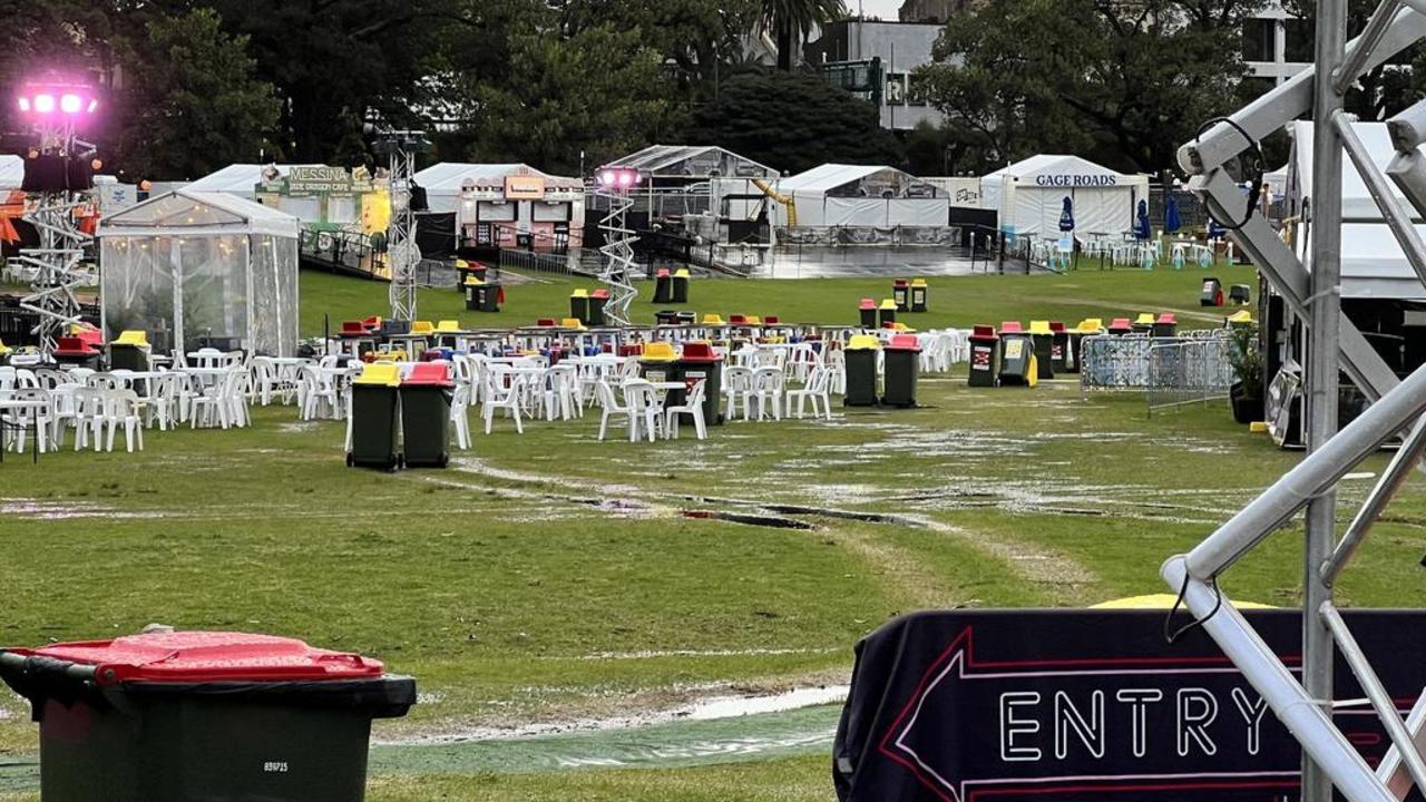 The original ban came about after a Night Noodle Market left damage at Prince Alfred Park in 2022. Picture: Supplied