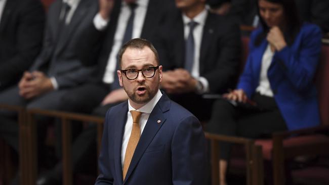 “I don’t think the sole purpose test is working; I don’t think it’s protecting the members,” says Liberal Senator for NSW Andrew Bragg. Picture: AAP