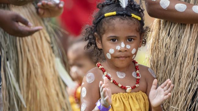 Indigenous Australians want to improve the lives of their children and they have plenty of ideas how a Voice could help. Picture: Brian Cassey