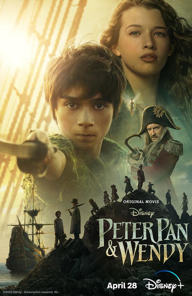 The first trailer and poster for Peter Pan & Wendy has dropped. Picture: Disney