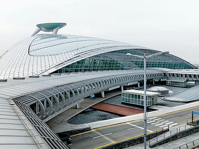 Incheon International Airport in South Korea.