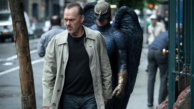 Michael Keaton plays Riggan in a scene from Birdman.