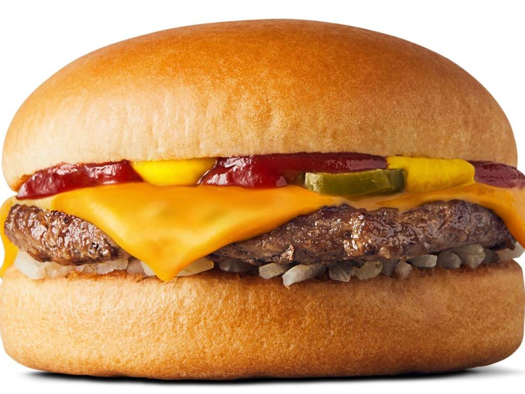 Go for a cheeseburger with no extra toppings or sauce. Picture: Supplied
