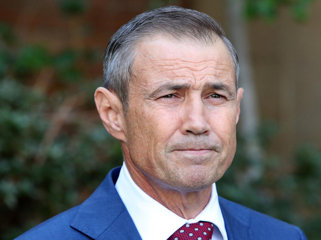 WA Health Minister Roger Cook said it was possible at least two truck drivers were infectious in the community. Picture: Colin Murty/The Australian