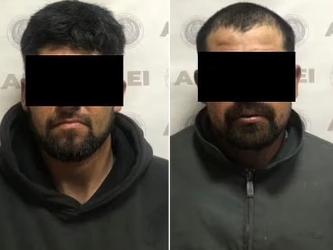 A member of a Mexican drug cartel has claimed the organisation handed in brothers Jesús Gerardo and Cristian Alejandro to police. Picture: Supplied