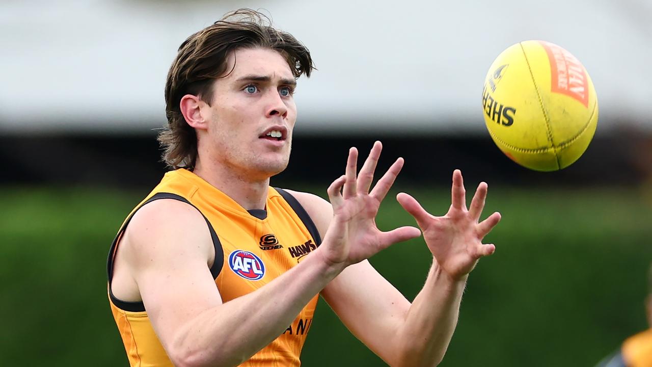 Will Day is set to spend time in defence in his first game for 2024 after recovering from a foot stress fracture. Picture: Quinn Rooney / Getty Images