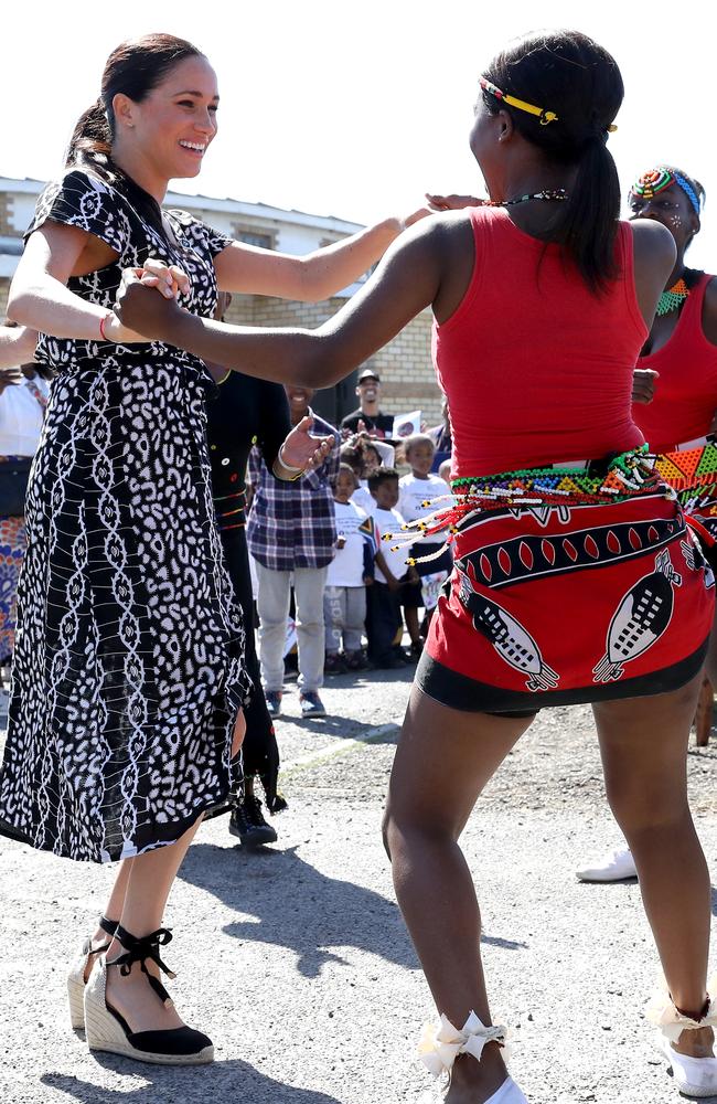 Dancing up a storm Picture: Chris Jackson/Getty Images.