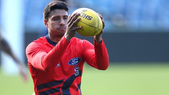 Tim Kelly starred for the Cats in his debut season. Picture: Glenn Ferguson