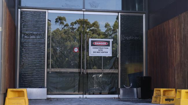 Construction is underway inside the former pub venue. Picture Glenn Hampson