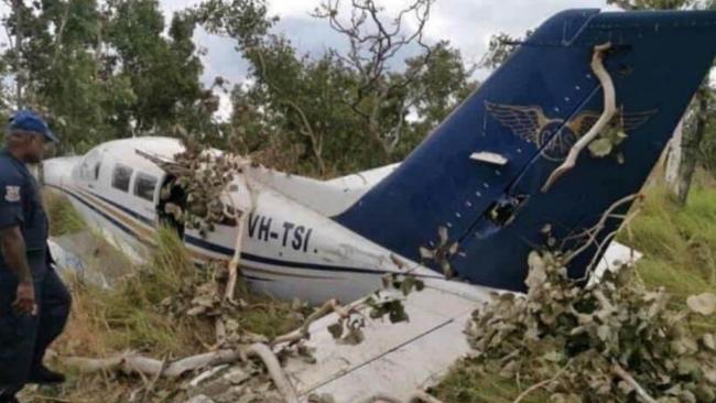 A light aircraft crashed just outside Port Moresby in Papua New Guinea while allegedly trying to transport 500kg of cocaine to Mareeba. RGB VERSION