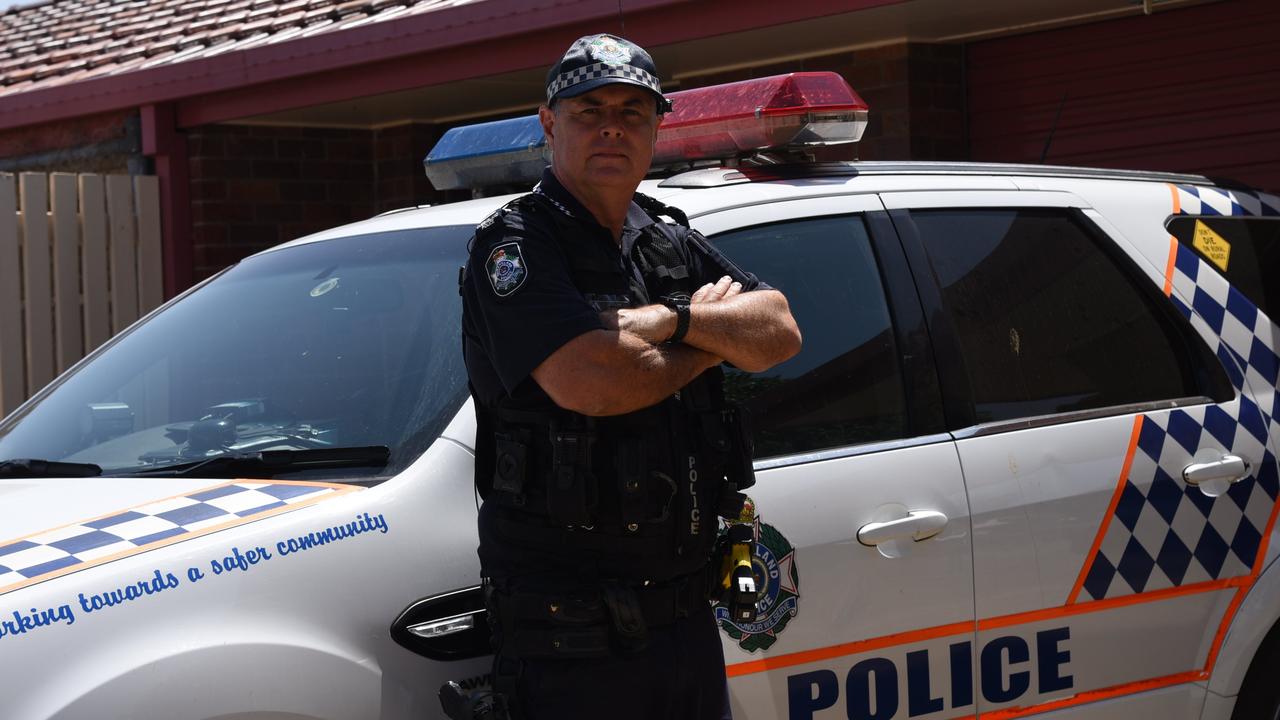 NO MORE GAMES: Gayndah OIC sergeant, Don Auld said people who lie on border passes will appear in court. Photo: Alex Treacy