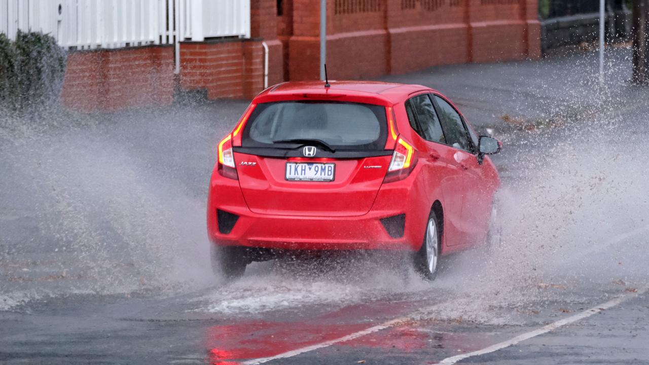 The weather bureau has issued a severe warning for heavy rain and damaging winds to hit Geelong and the Surf Coast after 2pm on Monday. Picture: Mark Wilson