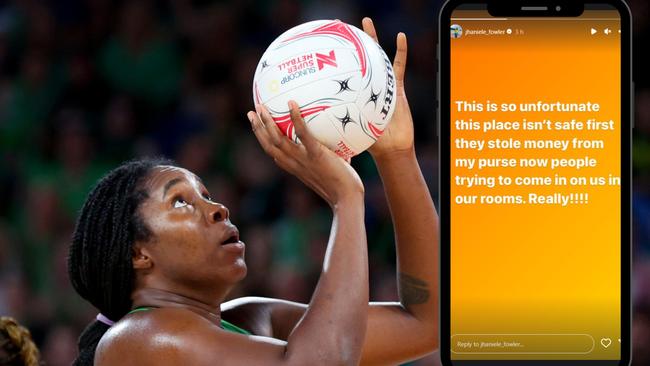 Jhaniele Fowler has revealed a scary incident in South Africa.