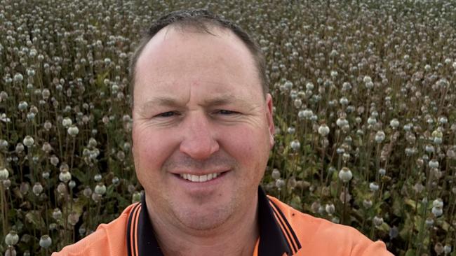 Tasmanian Poppy Growers Association president and Sisters Creek, Tasmania grower Michael Nichols.