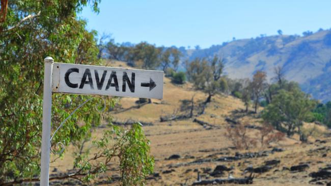 Fair point: The Murdoch family’s Cavan Station near Yass in NSW.