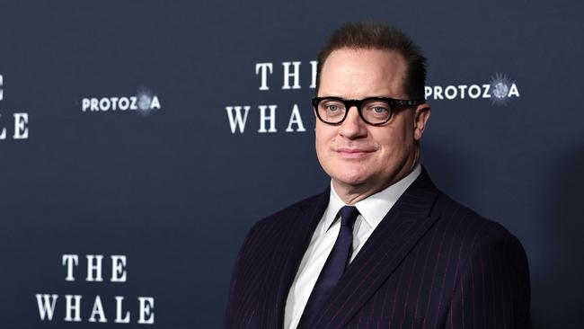 Brendan Fraser attends "The Whale" New York Screening at Alice Tully Hall, Lincoln Center on November 29 in New York City. (Photo by Jamie McCarthy/Getty Images)