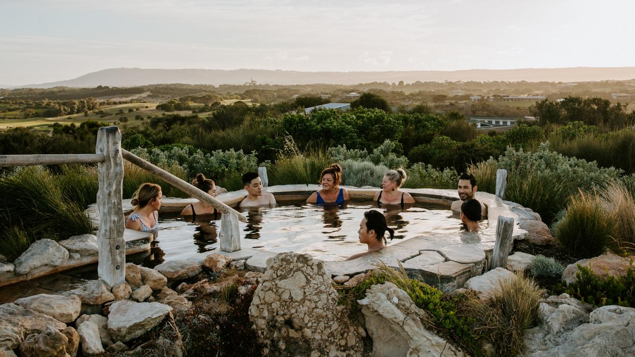 The Peninsula Hot Springs in Victoria. Picture: Visit Victoria