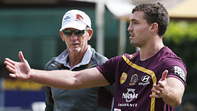 Corey Oates at Broncos Training at Red Hill. Pic Annette Dew